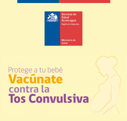 afiche campaña vacunación contra tos compulsiva